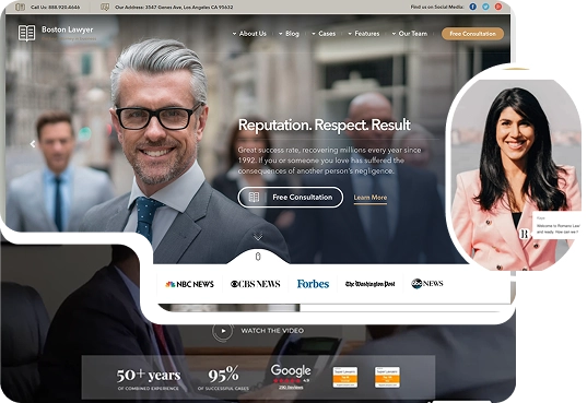 Conversion-Focused Attorney Landing Pages Built for Law Firms