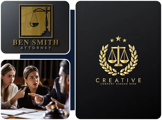 Strategic Attorney Logo Design at Attorney Web Lab
