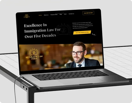 Immigration Attorney Website Design Service - AttorneyWebLab