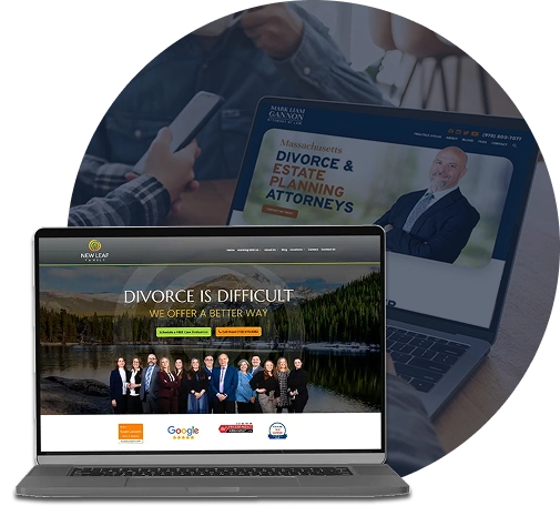 Custom Divorce Attorney Web Design