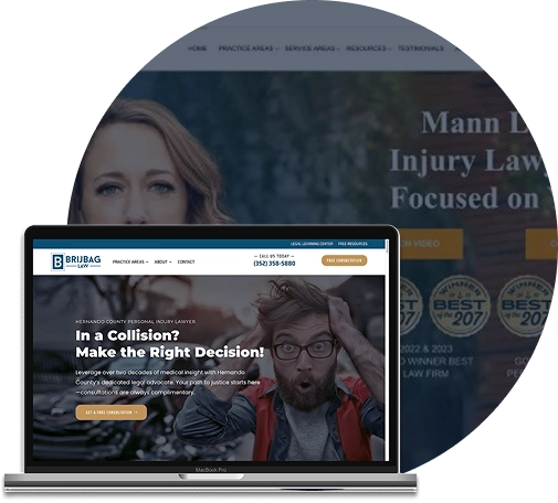 Custom PI Attorney Web Design