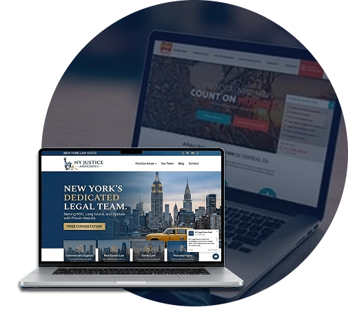 NYC Attorney Website Design 6 Custom Web Design & Development Agency in NYC