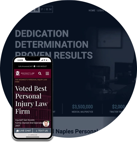 PPC & Landing Page for PI Attorney Web Design