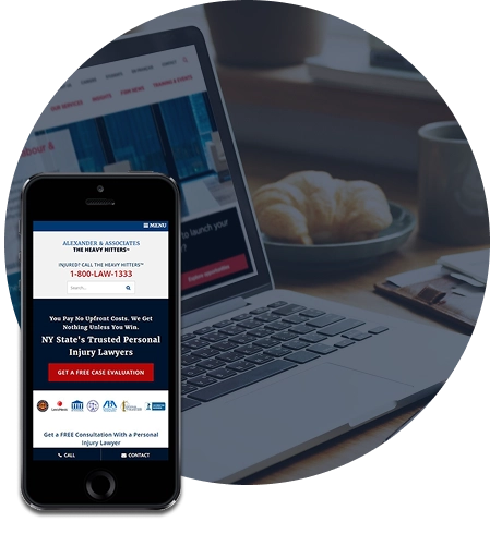 PPC & Landing Page designs for Employment Law Web Design