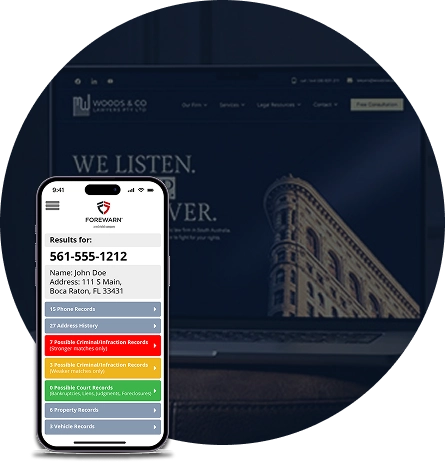 Landing Page Designs for Criminal Defense Attorney Website Design