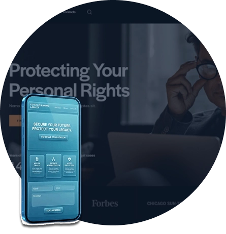 Estate Planning Attorney Website Design 8 PPC & Landing Pages