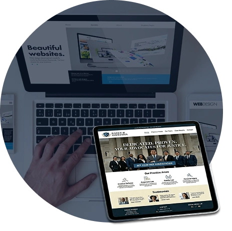 Website & Landing Pages Redesign Services for Austin Law Firms