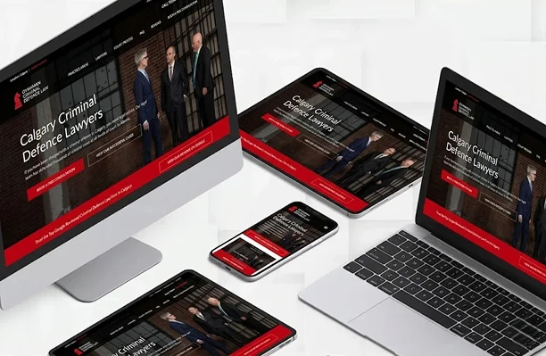 Defense Lawyer Website UI Design