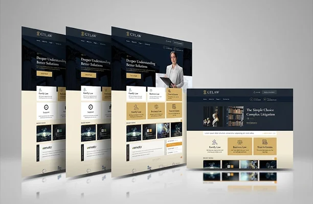 Labor Law Website Concept
