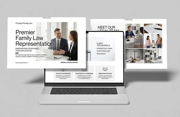 Professional Family Law Firm Design