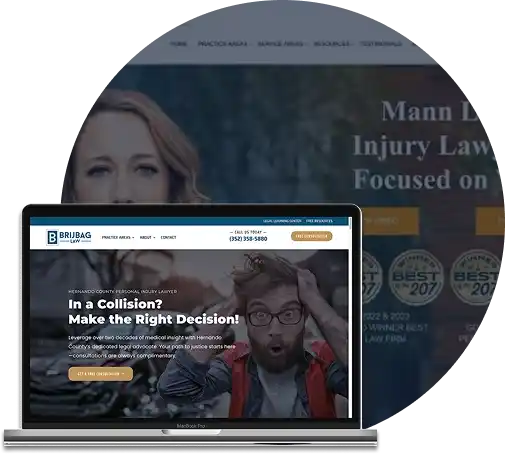 Custom PI Attorney Web Design