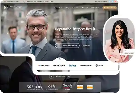 Conversion-Focused Attorney Landing Pages Built for Law Firms