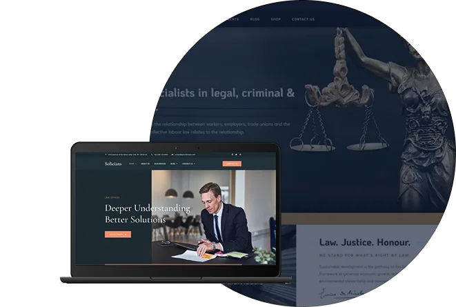 custom web design for the lawyer 1